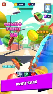 fruit warrior 3d iphone screenshot 1