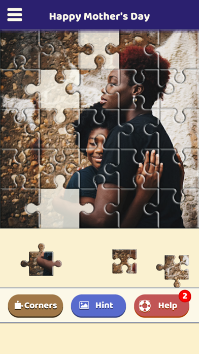 Happy Mother's Day Puzzle Screenshot