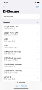 DNSecure screenshot #1 for iPhone