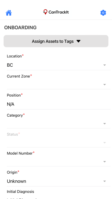 CanTrackIt Mobile Screenshot