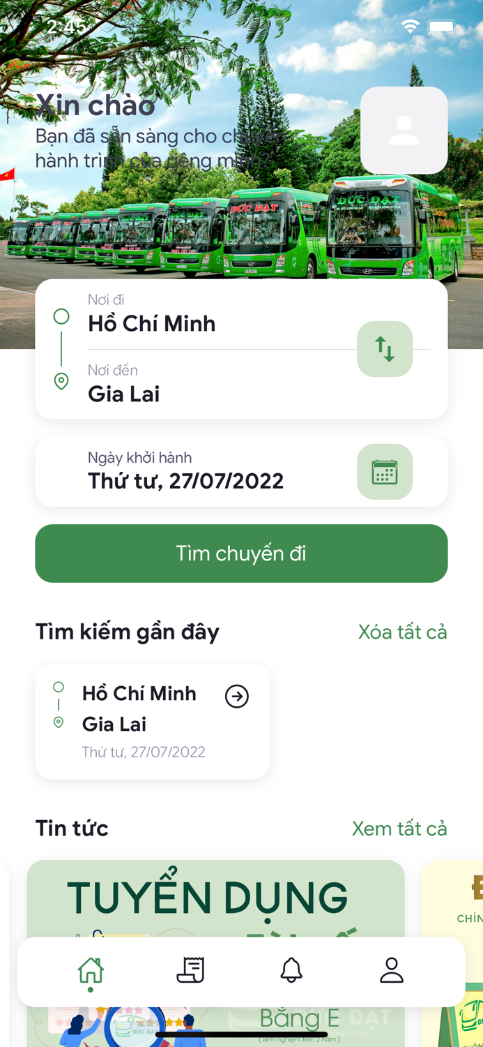 Xe khách Đức Đạt