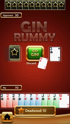 Gin Rummy Classic card offlineのおすすめ画像2