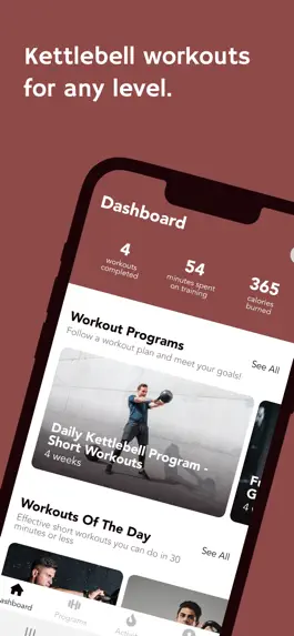 Game screenshot Kettlebell Workout Program mod apk