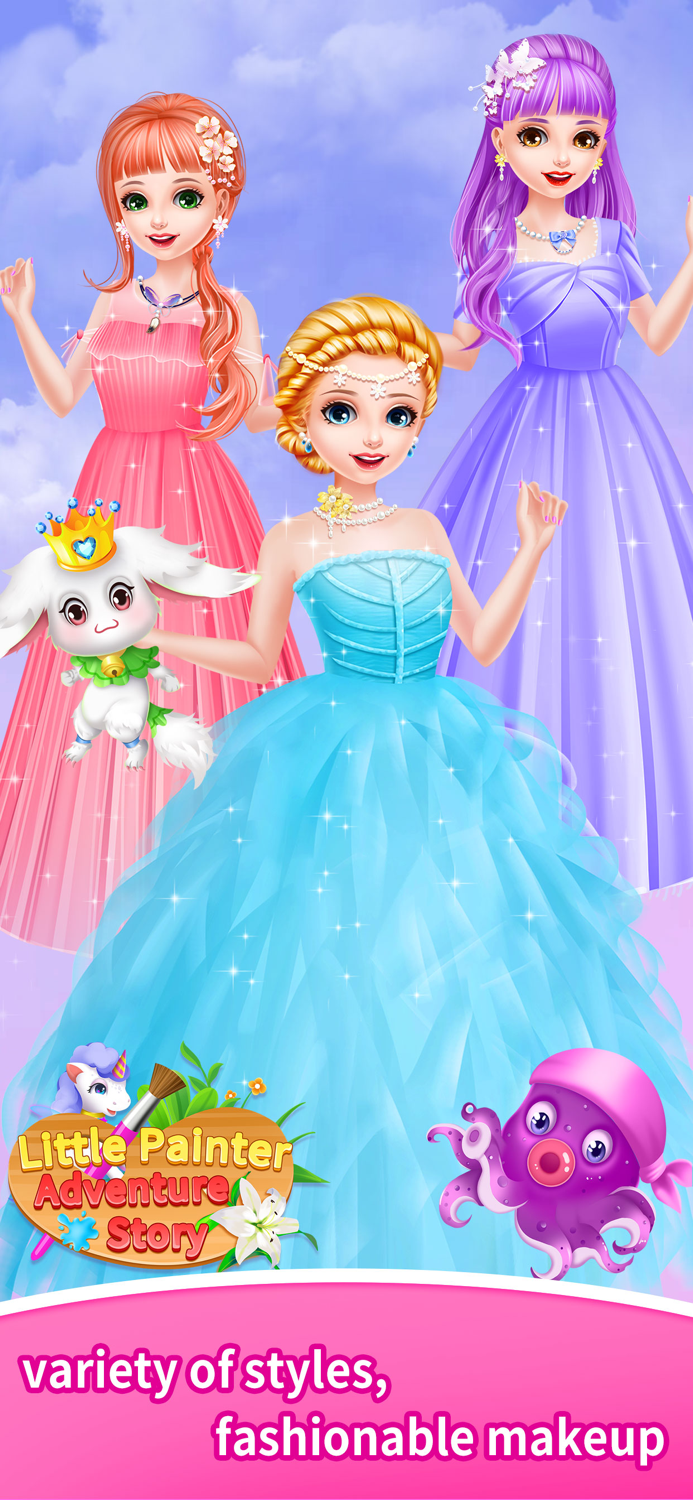 Little Painter Dress Up Story