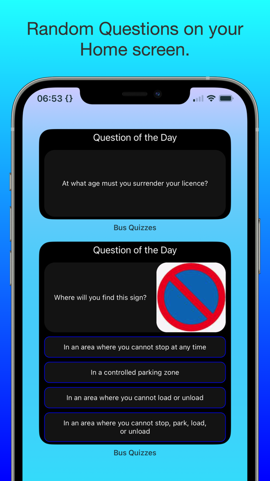 #6. Bus Quizzes (iOS) 由: Nigel Gee