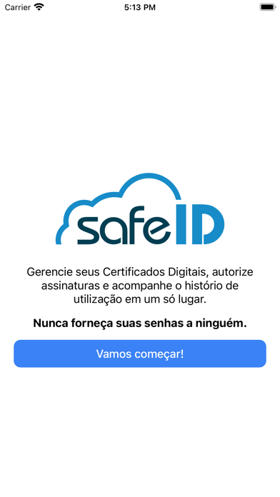 SafeID Screenshot