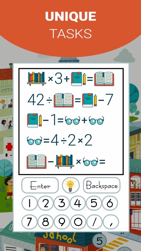 #2. Math Puzzles Game: Logic Quiz (iOS) 来自: Leonid Kovalchuk