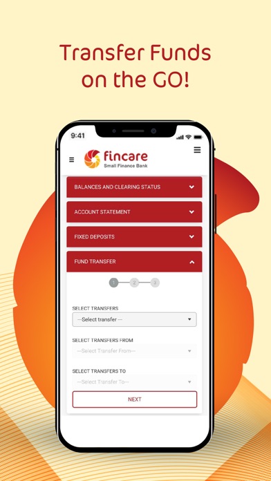 Fincare Corporate Banking Screenshot