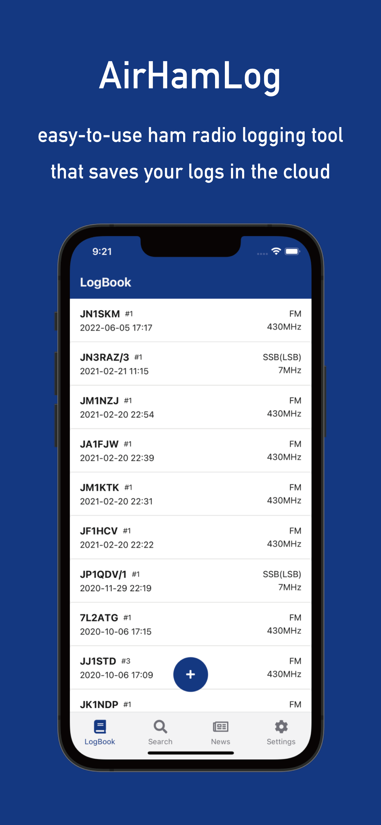 AirHamLog