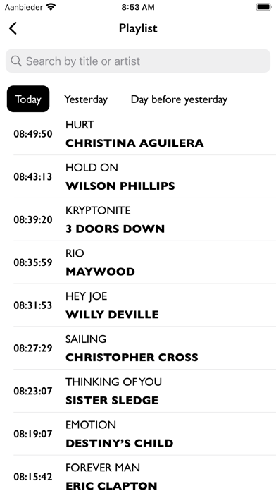 Decibel Greatest Hits Screenshot