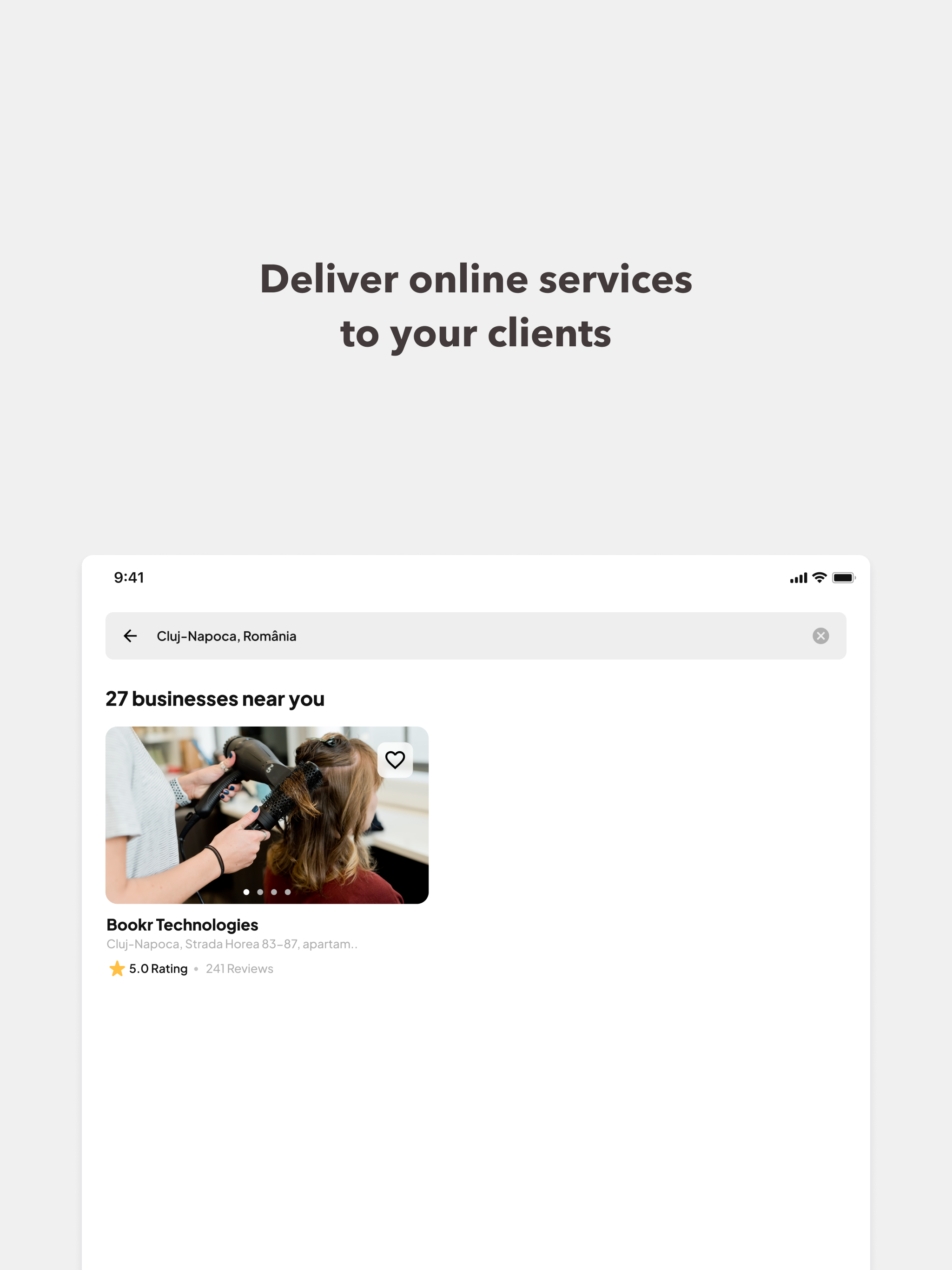 BOOKR: online booking app screenshot 18