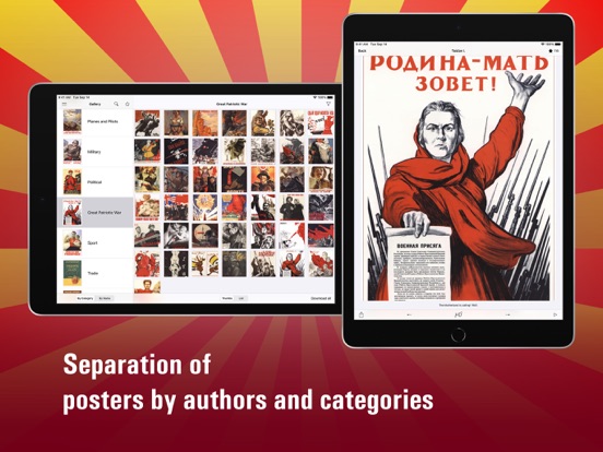 Soviet posters HD iPad screenshot 5 - Entertainment app