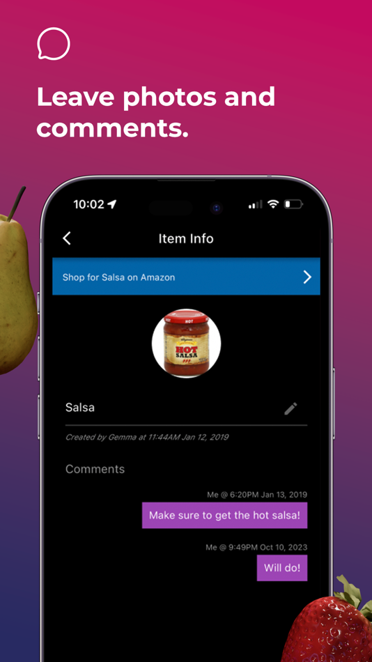 #5. OurList - Shared Shopping List (iOS) 由: DollarUp, LLC