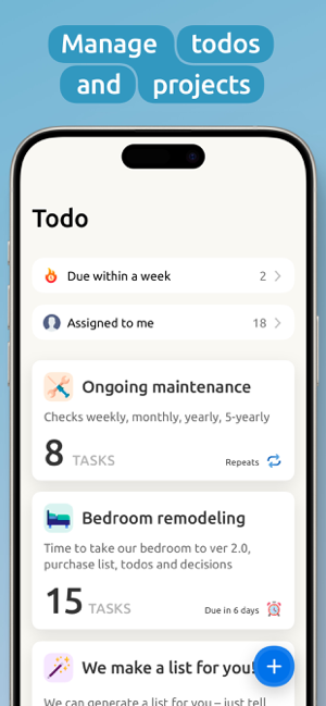 ‎Homer: The Home Management App Screenshot