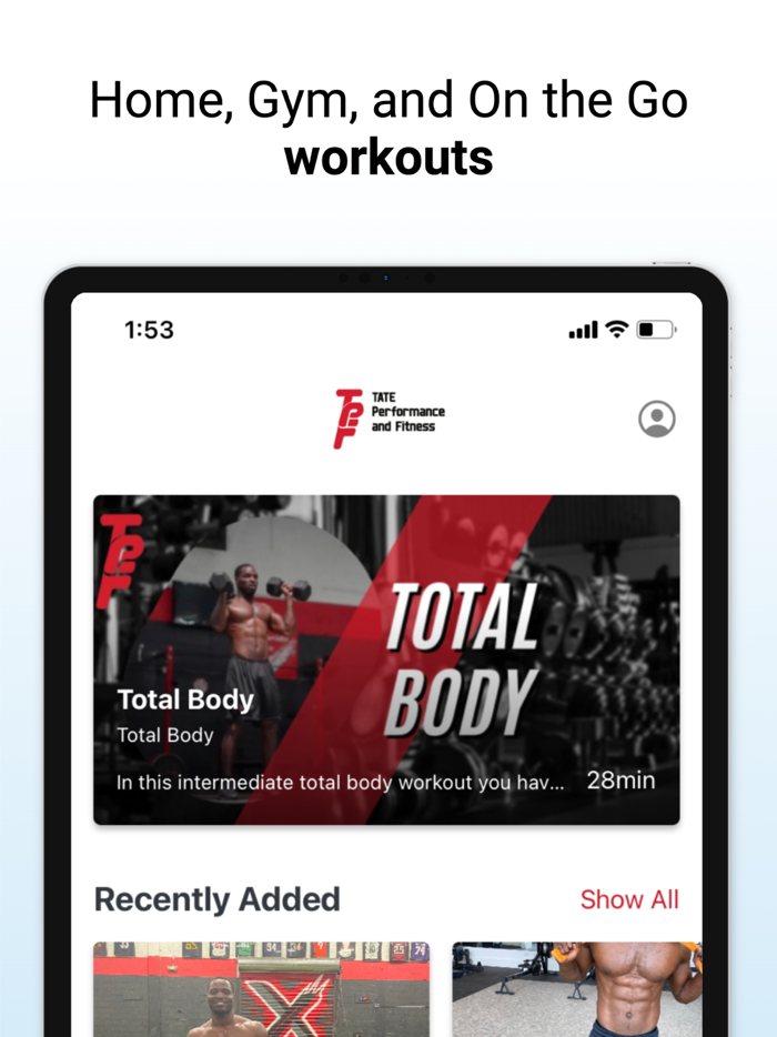 TATE PERFORMANCE AND FITNESS