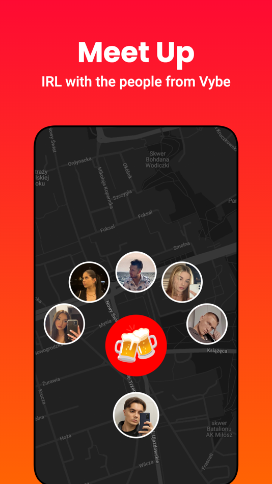 #4. Vybe - The Going Out App (iOS) Podle: Mateusz Rebacz