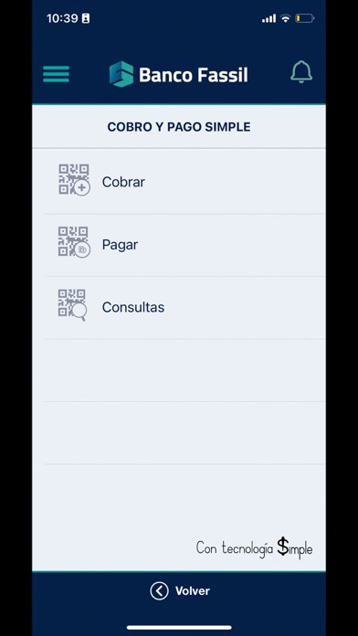 Banco Fassil Empresas Screenshot