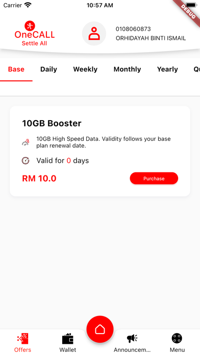 OneCALL FinTech Screenshot