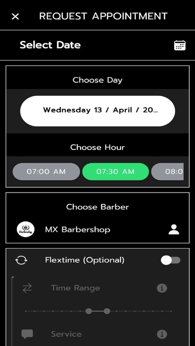 MX Barbershop Screenshot