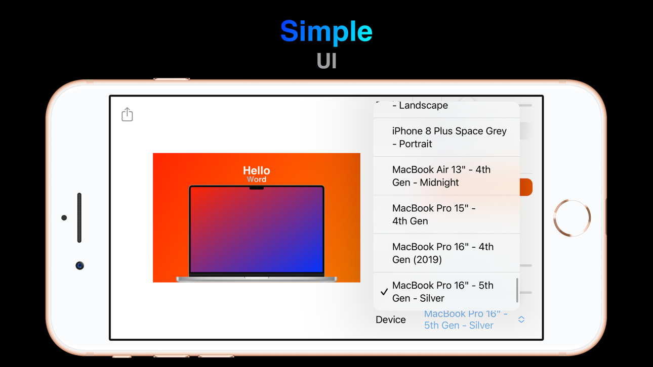Mockup Screenshot screenshot 2