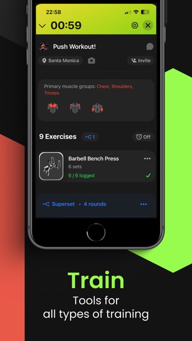 Top Challenger Workout & Train Screenshot