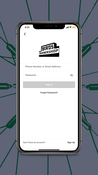 Birds Booking Screenshot