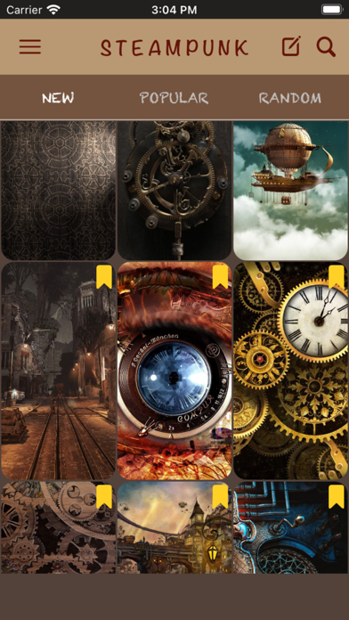 Steampunk Wallpapers Gears HD Screenshot