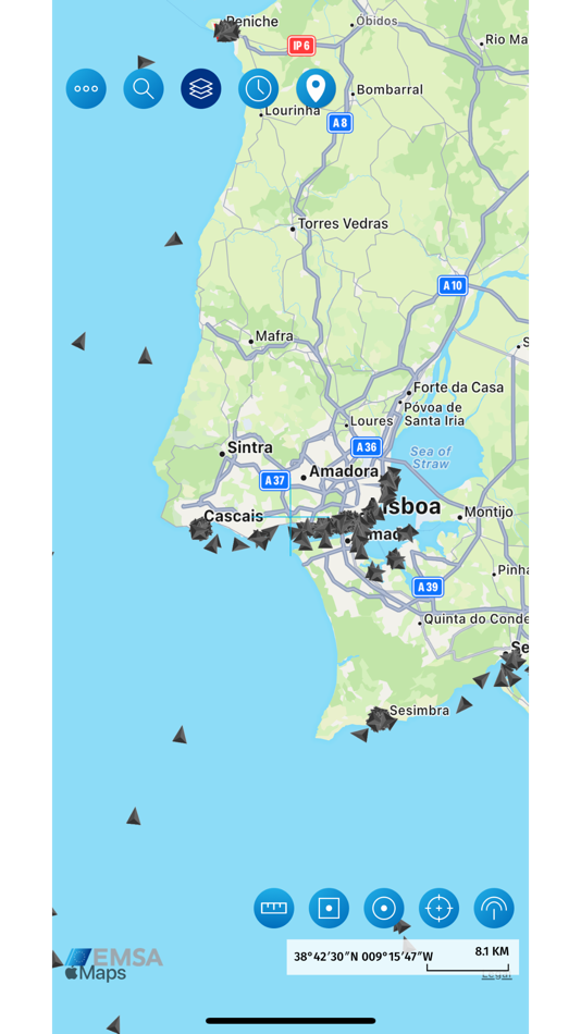 #2. EMSA IMS Mobile (iOS) 由: European Maritime Safety Agency