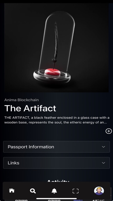 Anima Blockchain Screenshot