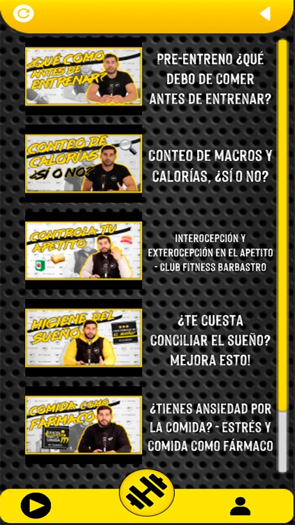 club fitness Entrenamientos screenshot-6