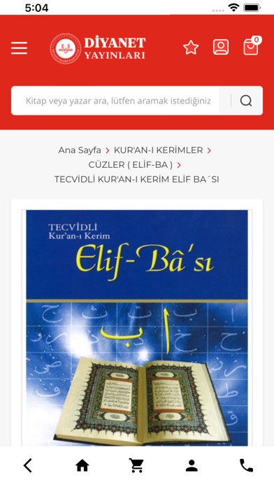 Diyanet Yayınları E-satış Screenshot