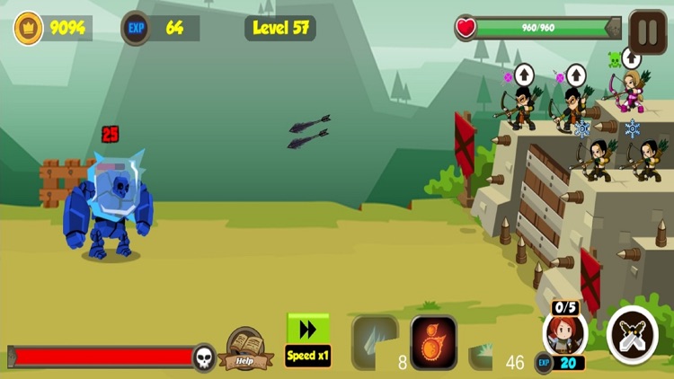 Castle Defense: Archery Battle screenshot-7