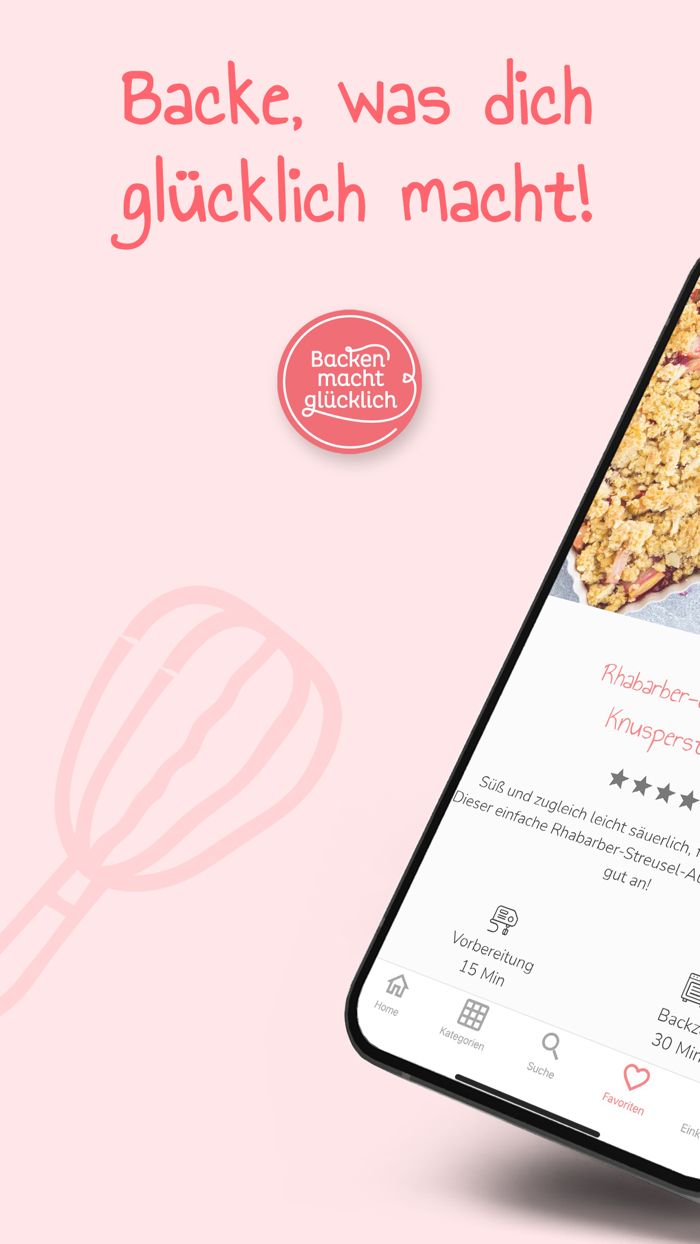 Backen macht glücklich