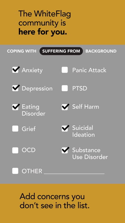 WhiteFlag: Mental Health Help screenshot-3