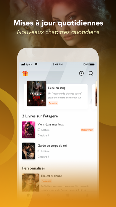 Screenshot #3 pour Étincelle - Roman exclusif