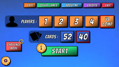 Matching card games - pairs Screenshot