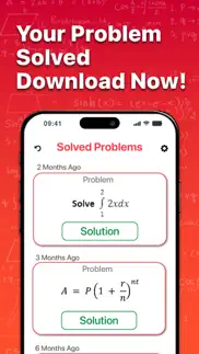 mathsnap: ai math solver iphone screenshot 4