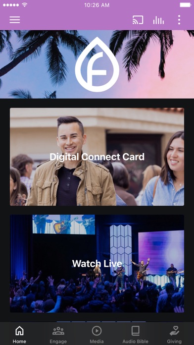 FCC Santa Maria App Screenshot