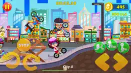 vlad and niki: bicycle racing iphone screenshot 1