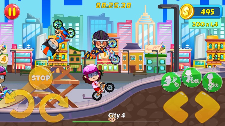 Vlad and Niki: Bicycle Racing screenshot-0