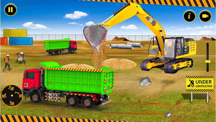 Heavy Excavator Truck Games 3D