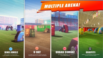 Paintball Arena PvP Challenge Screenshot