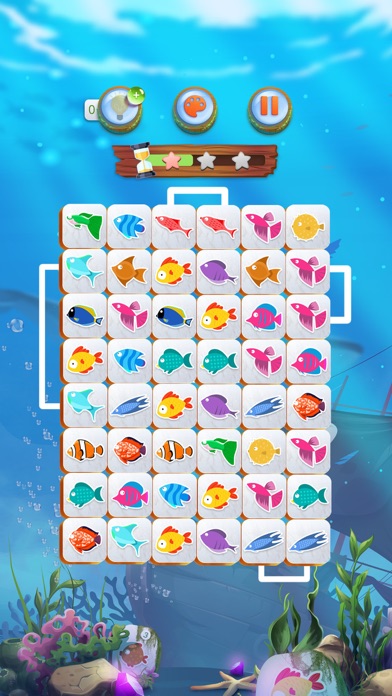 Mahjong Connect Fish World Screenshot