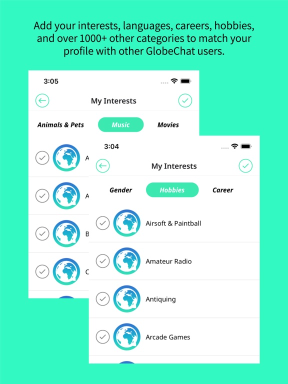 Screenshot #5 pour GlobeChat
