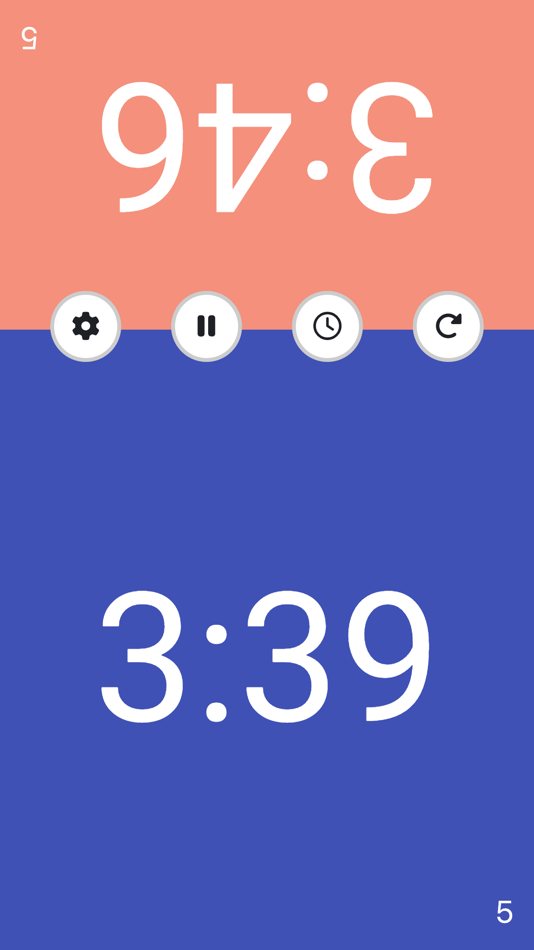 #2. Easy Chess Timer - Game Clock (iOS) 由: NAOYA ONO