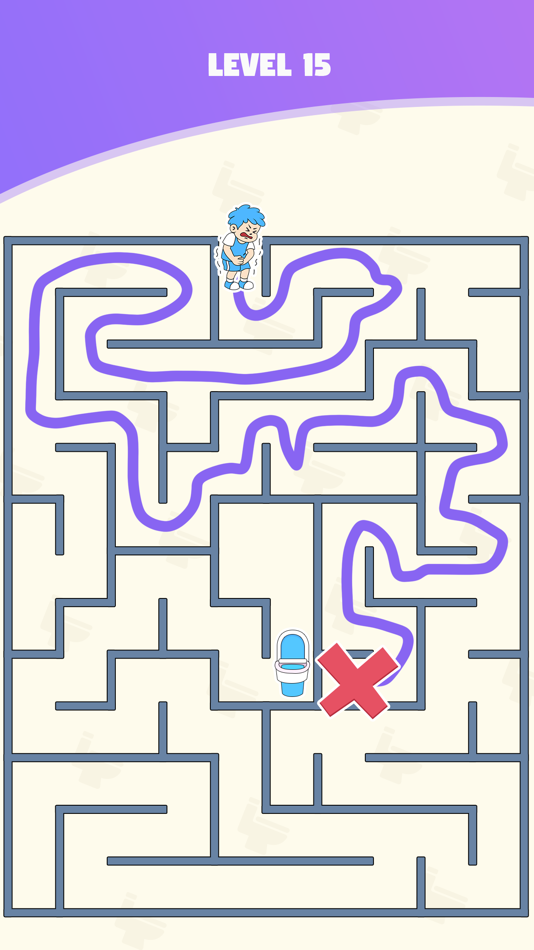#2. Path To Toilet (iOS) By: Fun Space Limited