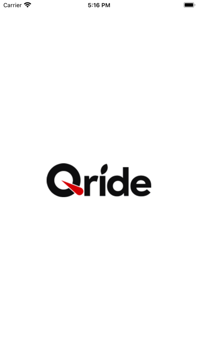 QRide Driver Screenshot