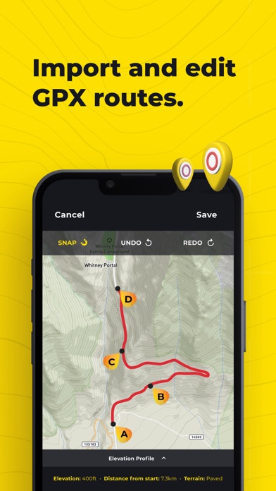 HiiKER: The Hiking Maps App Screenshot