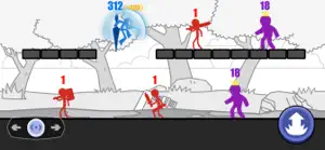 Stickman Battle-Super Upgrade screenshot #2 for iPhone