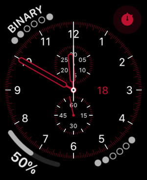 ‎Binary Watch | Clock & Widget Screenshot